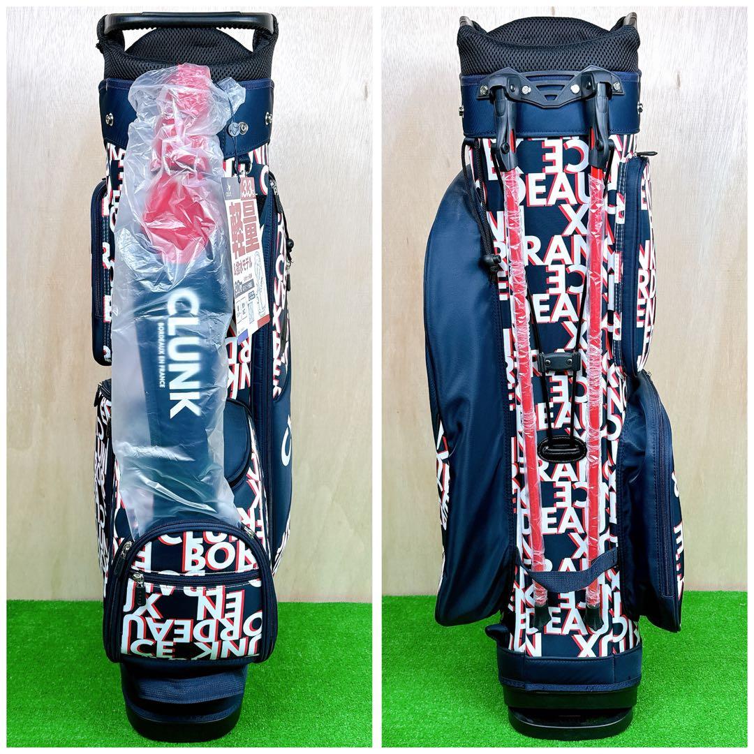 新品未使用 CLUNK キャディバッグ スタンド式 3.3kg 9.0型 軽量