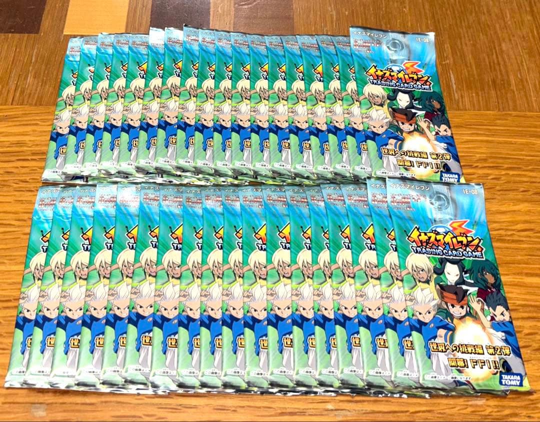 イナズマイレブンカードゲーム新品未開封世界への挑戦編第2弾　36パック イナズマイレブンカードゲーム新品未開封世界への挑戦編第2弾 36パック