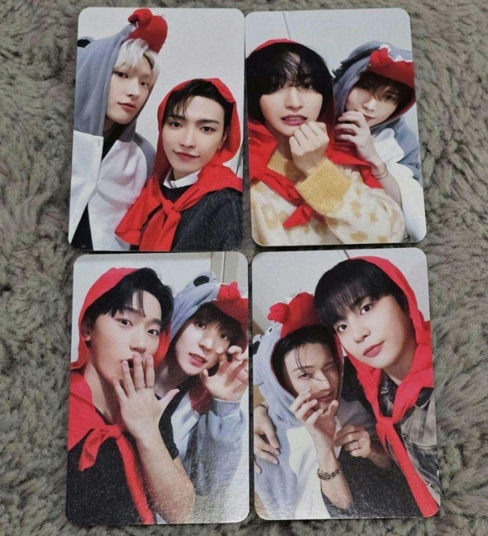 ATEEZ makestar 赤ずきん オオカミ トレカ ユニット 4枚 セット - メルカリ