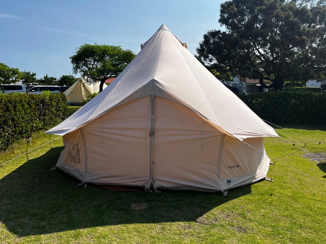 ノルディスク アズガルド12.6 ジップインフロア＋自作グランドシート＋