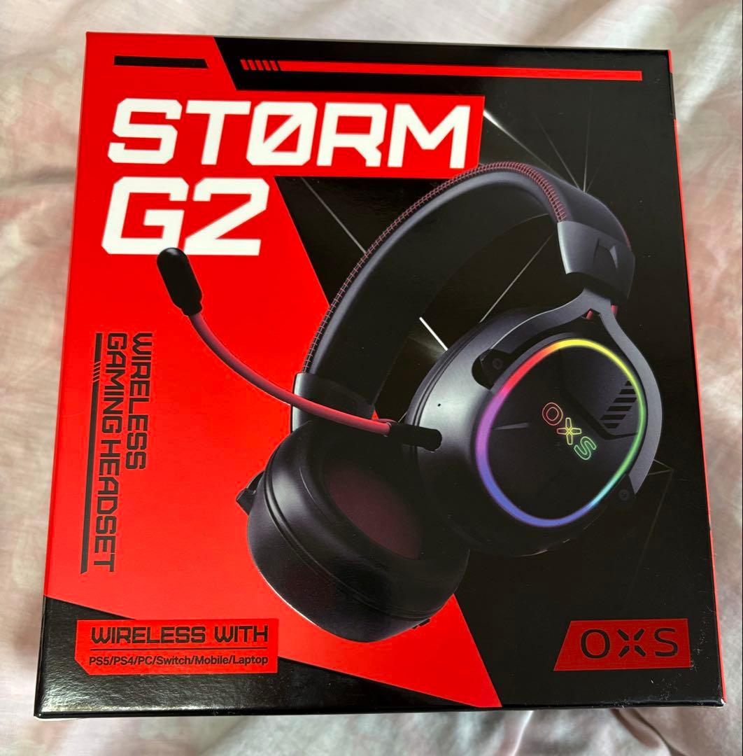OXS ワイヤレスゲーミングヘッドセット ST0RM G2新品 Amazon.co.jp: OXS Storm G2 ワイヤレスゲーミングヘッドセット、7.1