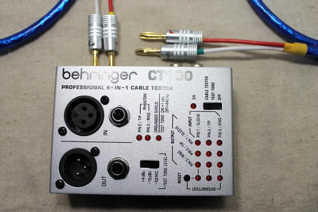 2200αゾノトーンZONOTONE 95cm2本 ナカミチ新品金バナナプラグ付