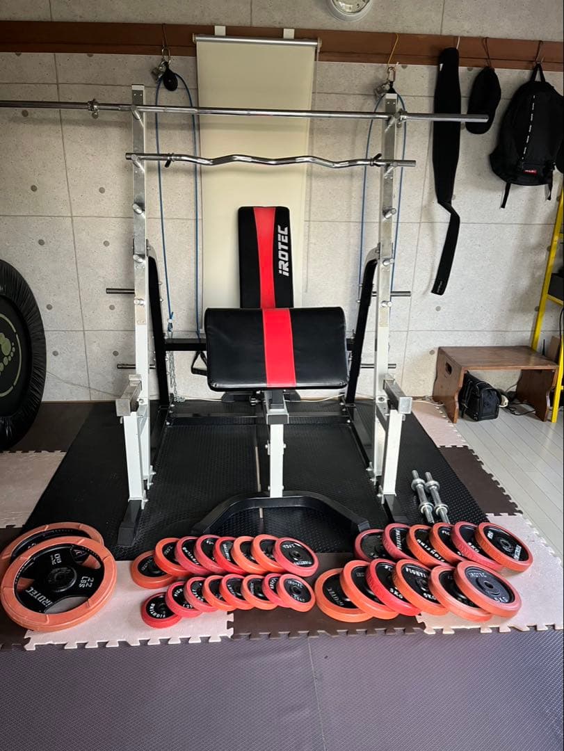 IROTEC トレーニングベンチ＆ウエイトセット super-sports_pb-70rs