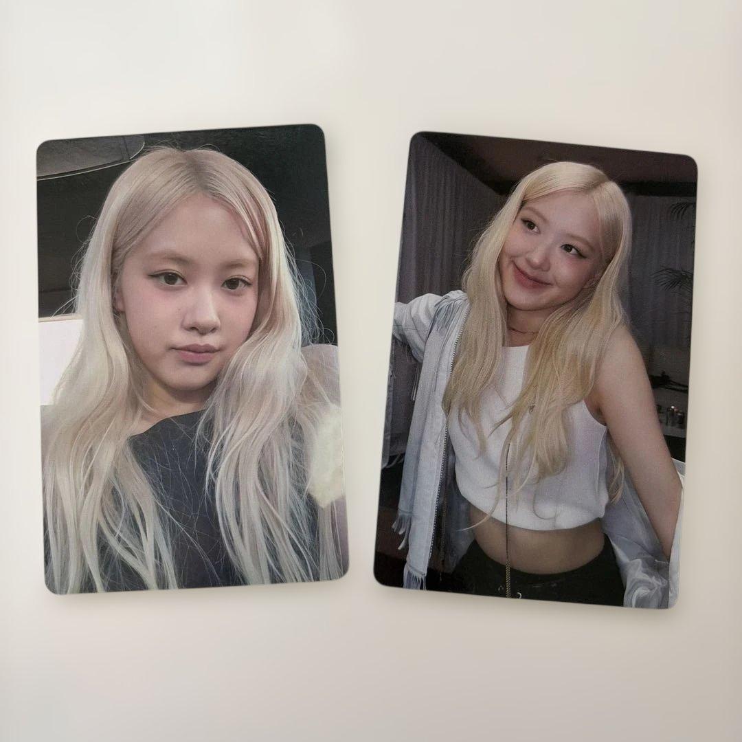 BLACKPINK ロゼ ROSE トレカ 2枚セット ④ - メルカリ