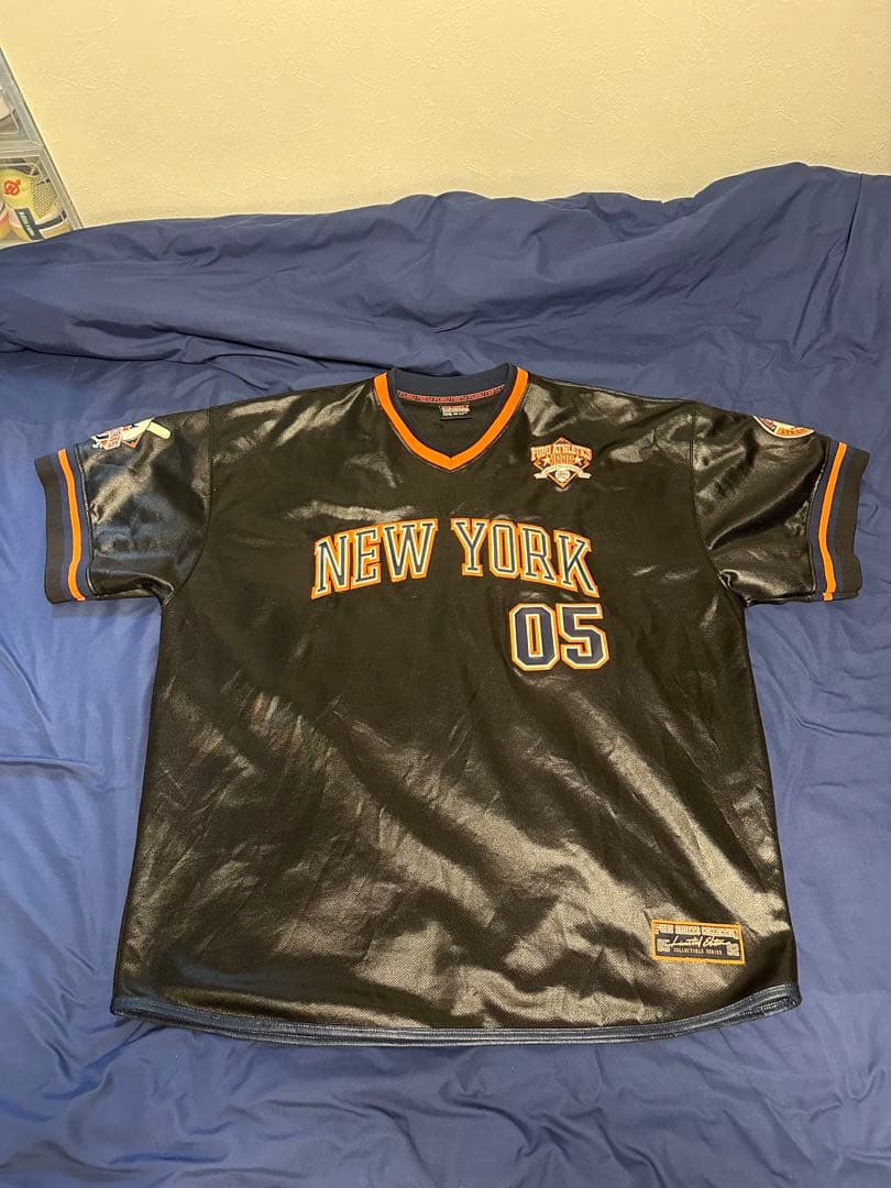FUBU NEW YORK 05 ゲームシャツ　x x x l NEW YORK 05 SHIRT JERSEY FUBU sz XL MEN WHITE | eBay