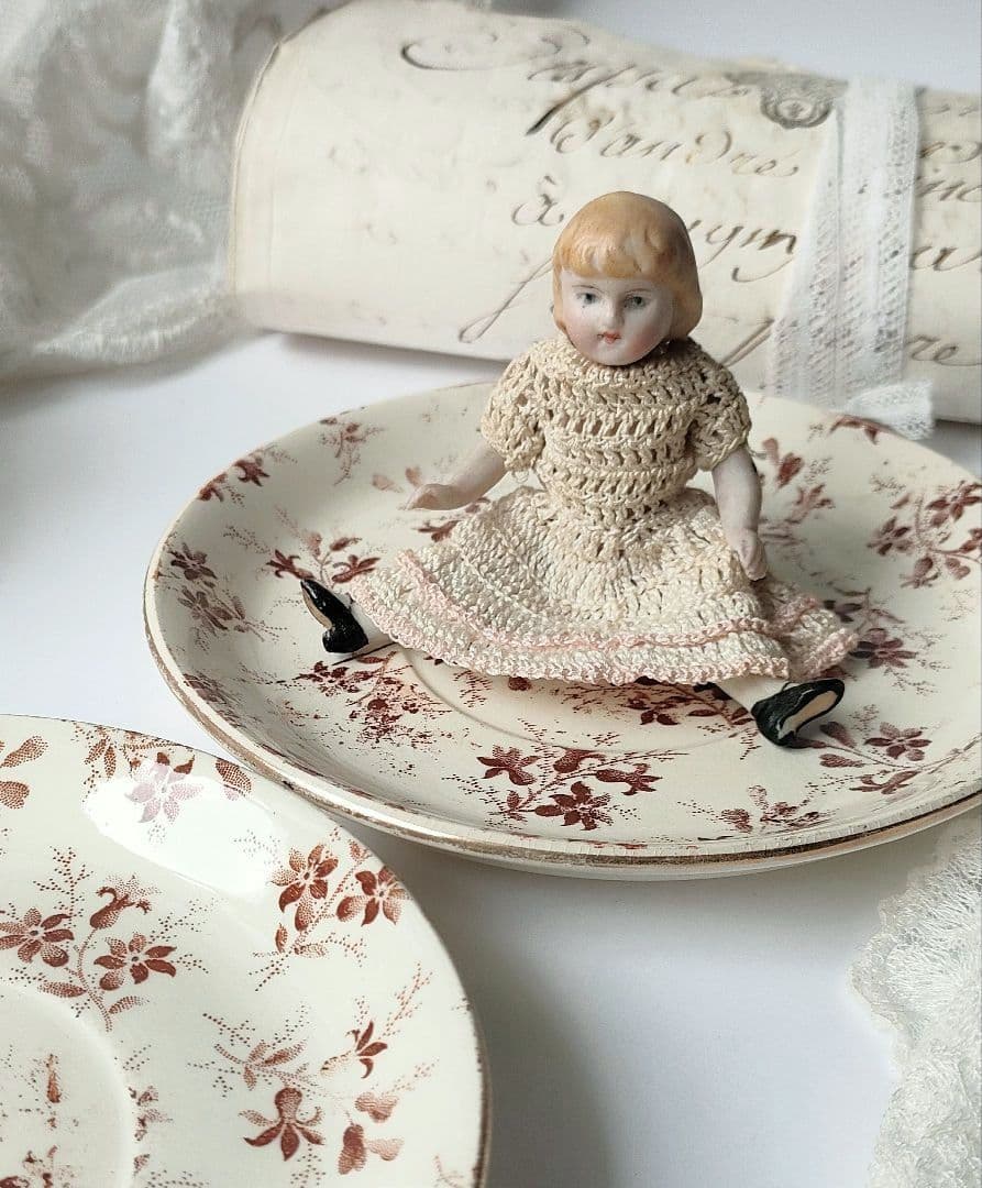 希少 美品 サルグミンヌ PERSE 小皿 フランスアンティーク