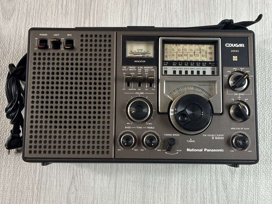National Panasonic Cougar ラジオチューナー - メルカリ