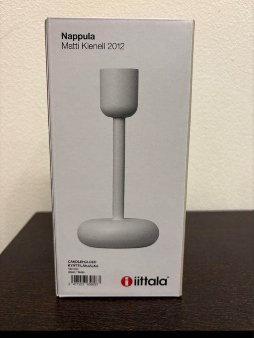 ⭐️ ナップラ スチール キャンドル ホルダー 18.3cm