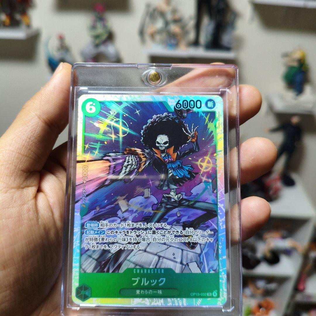 ワンピース カードゲーム ブルック ホロカード - メルカリ