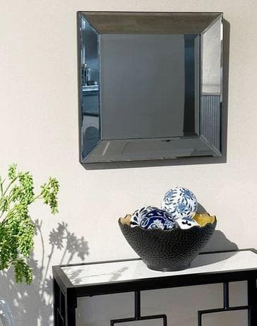 ミラー ミラーフレーム シルバー モダン 40X40 XR-3560-3030 - 鏡工場