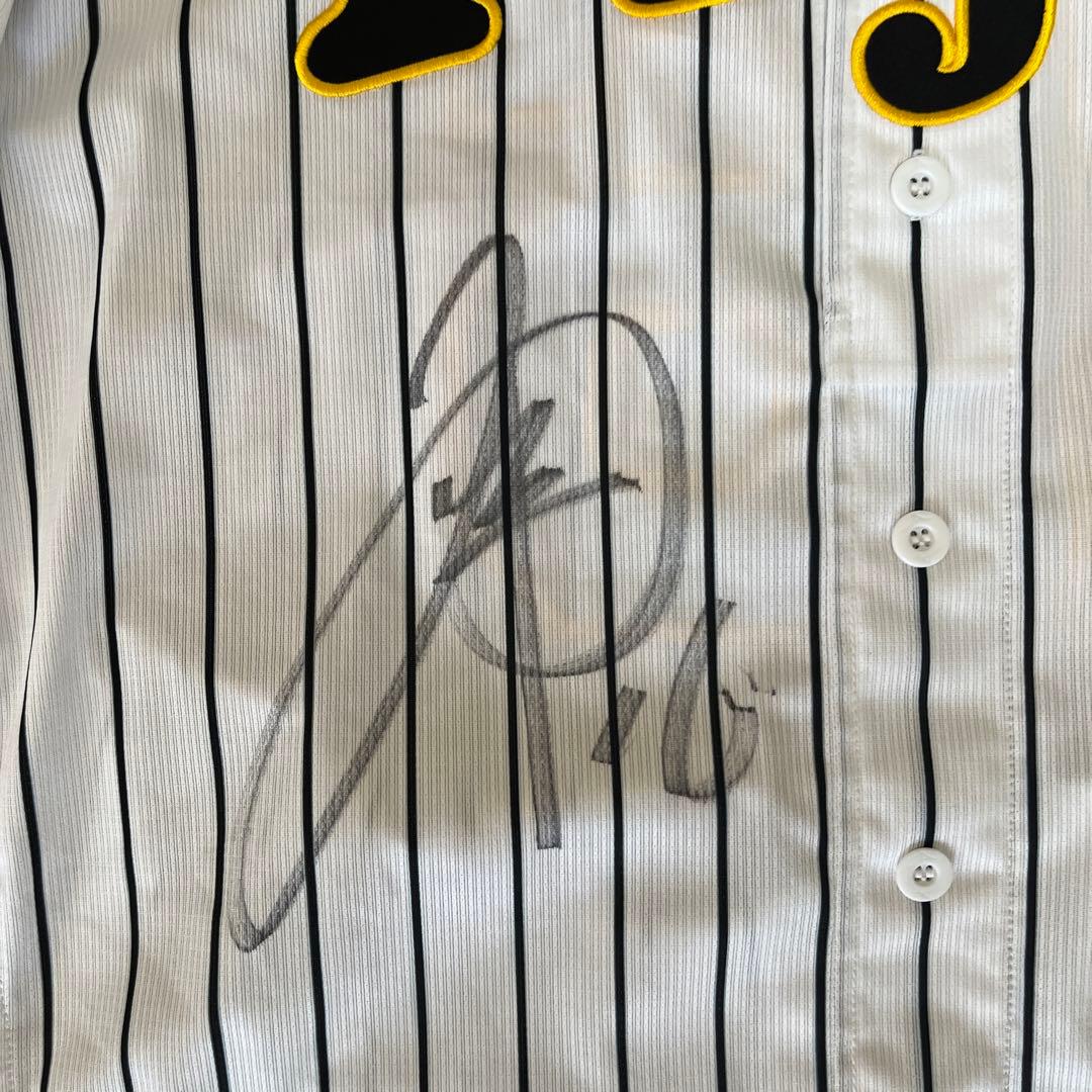 阪神タイガース 西勇輝実使用ホームユニフォーム直筆サイン入り2023年