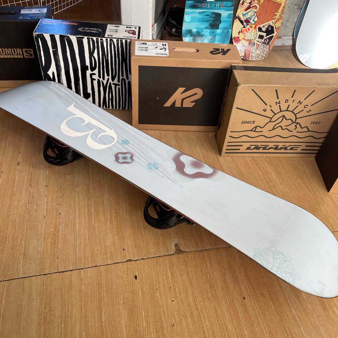 BURTON バートン 希少130代 ATOMICバイン付 スノーボードセット - メルカリ