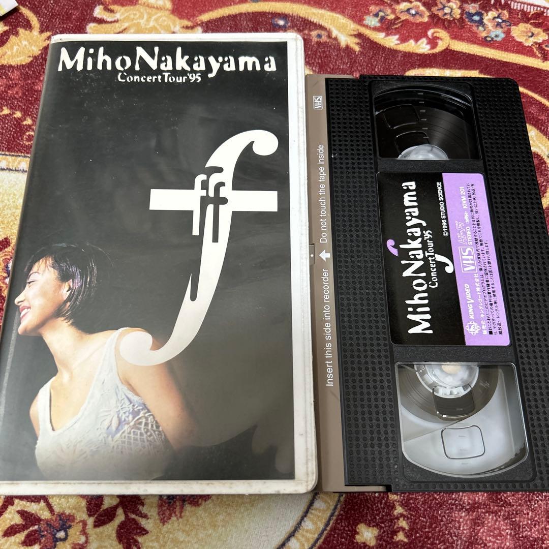 中山美穂 コンサートツアー '95 「f 」 VHS - メルカリ