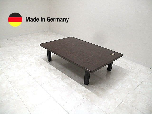 【長期保管品】ドイツ Molpa モルパ センターテーブル ミッドセンチュリー マルケイ木工 センターテーブル「M-CRAFT dual デュアル」幅150cm 天板