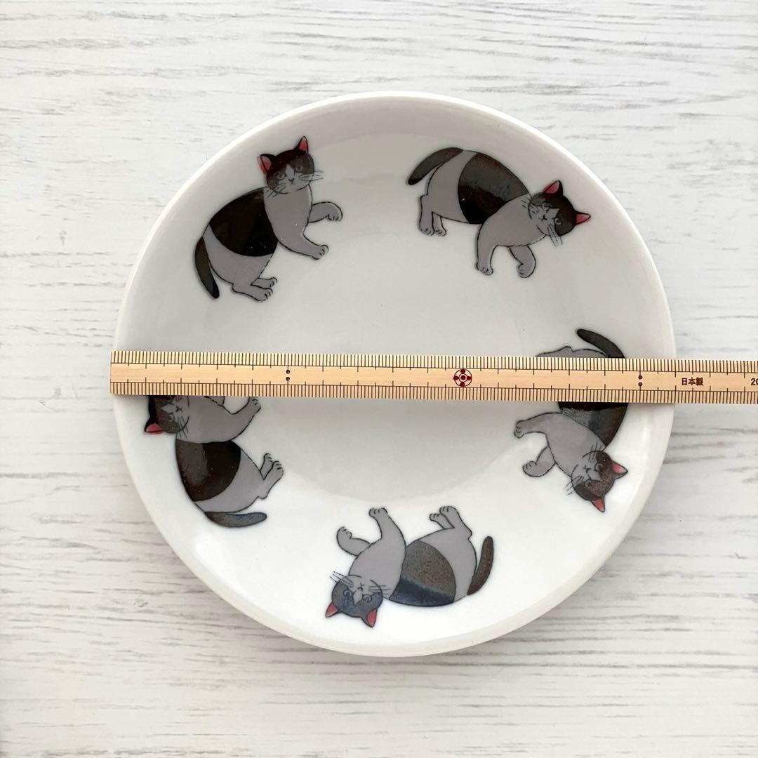 新品　松尾ミユキ　16.5cm プレート　pepper 猫　ねこ　ネコ　キャット