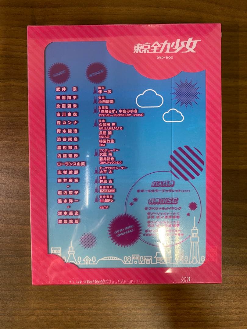 【新品未開封】東京全力少女 DVD-BOX〈6枚組〉