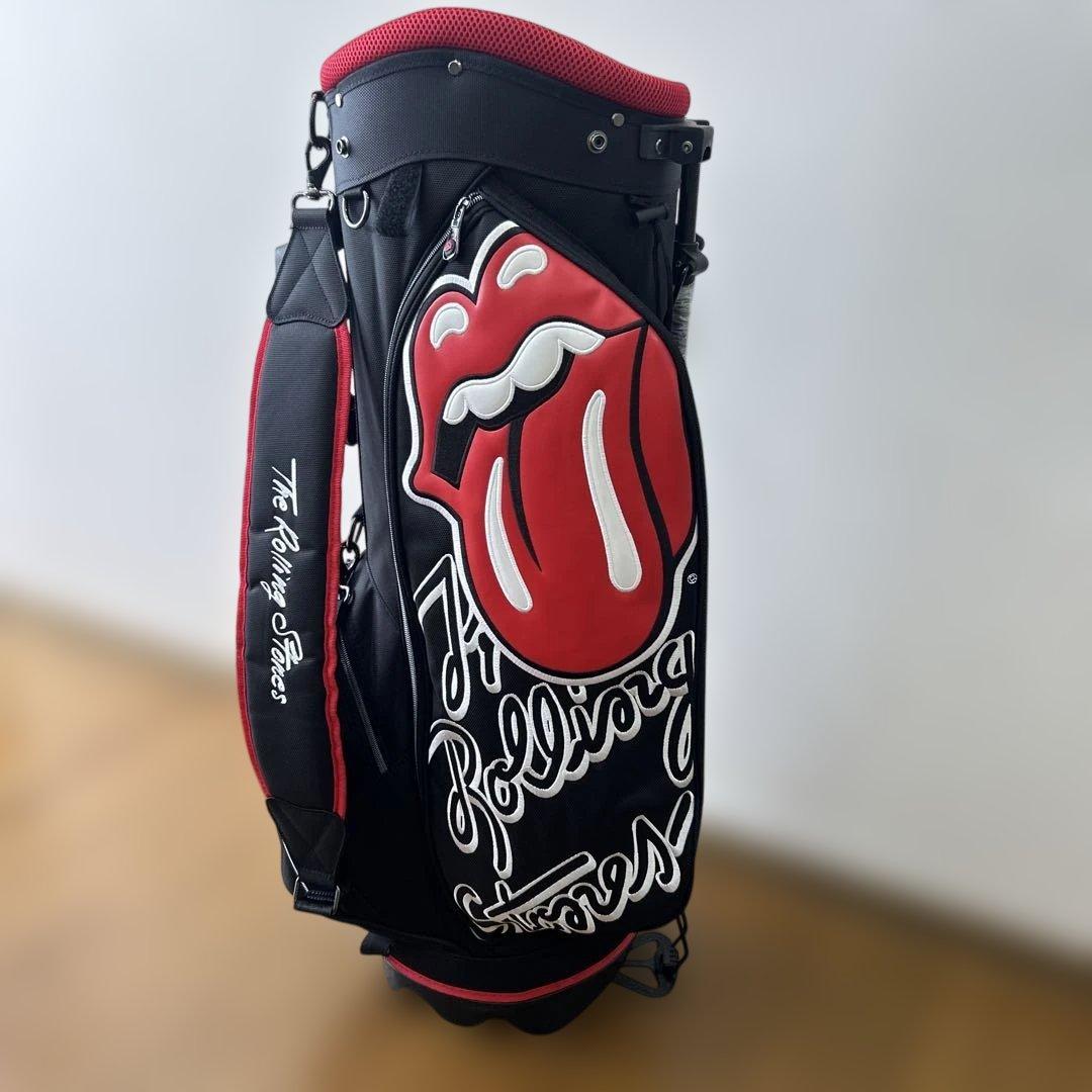 The Rolling Stones キャディバッグ 黒/赤 - メルカリ