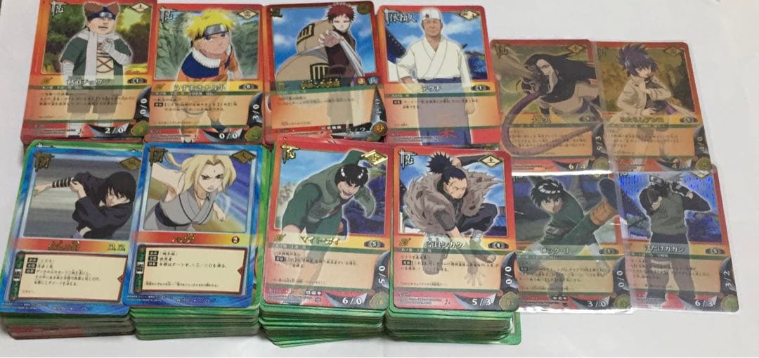 【約750枚】NARUTO ナルト　カードゲーム　まとめ売り　④ 未使用美品】ナルトカードゲーム NARUTO 大量まとめ売り レア多数 箱付