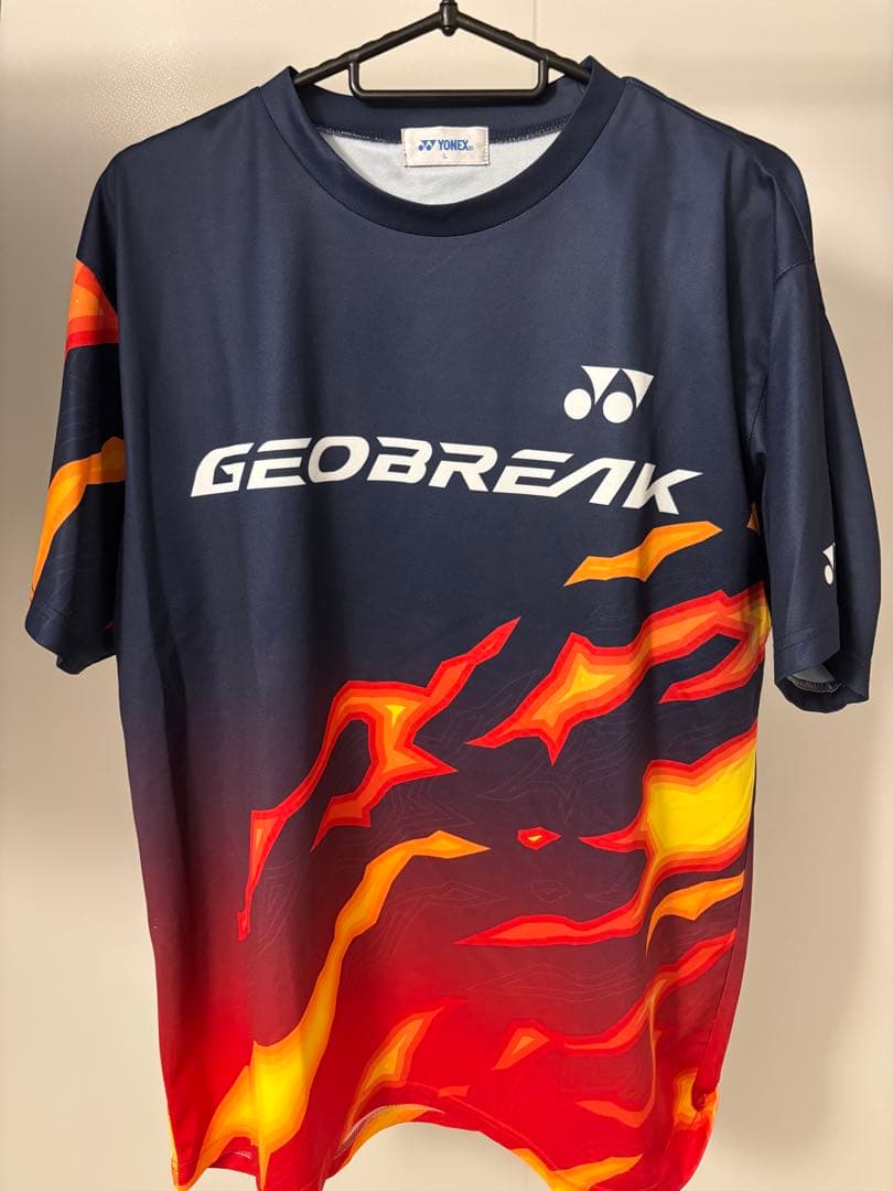 YONEX GEOBREAK70 プロモーションTシャツ YONEX ジオブレイク70 発売記念限定TシャツGEOBREAK｜Yahoo!フリマ（旧