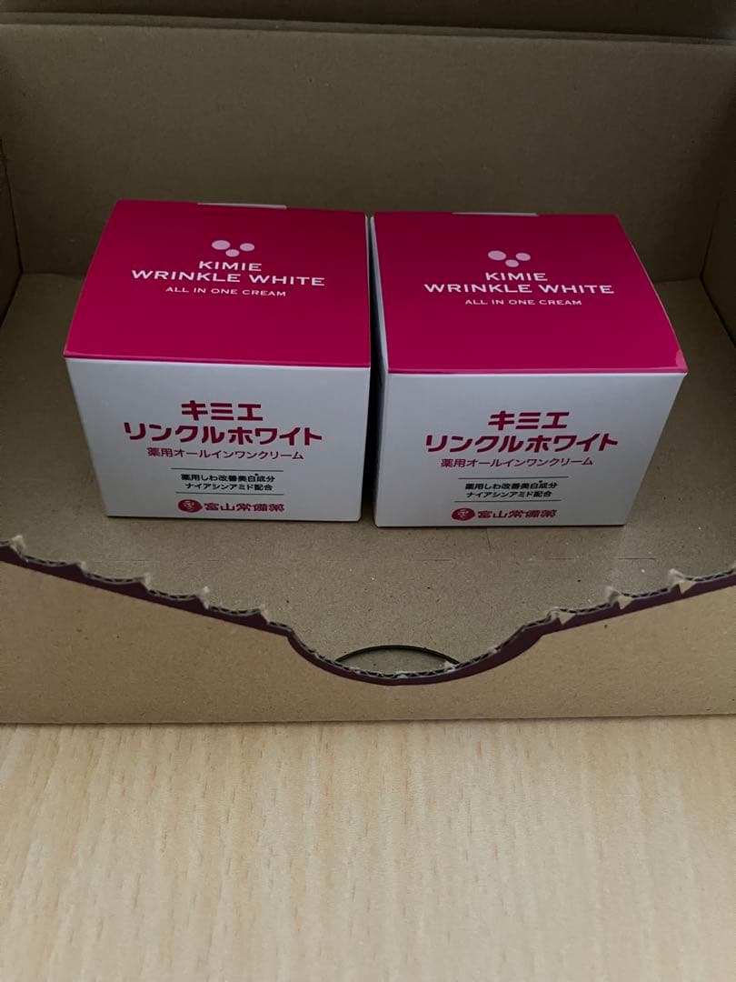 富山常備薬 キミエリンクルホワイト 50g 2個セット - メルカリ