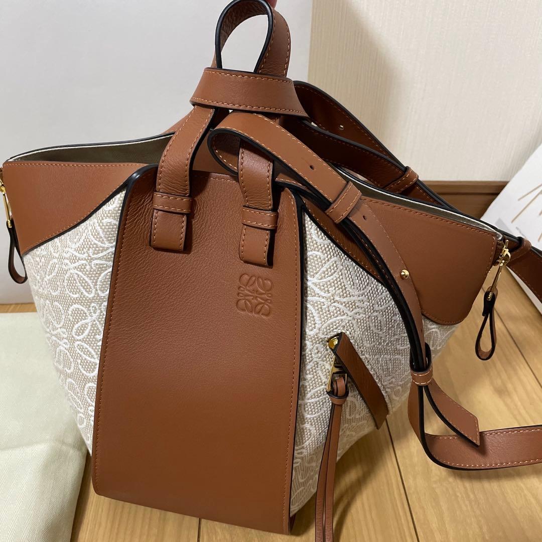 LOEWE ロエベ ハンモック スモール キャンバス アナグラムジャガード