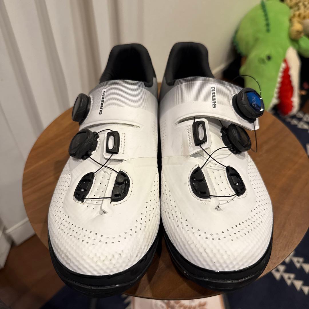 Shimano XC702シューズ ホワイト - メルカリ