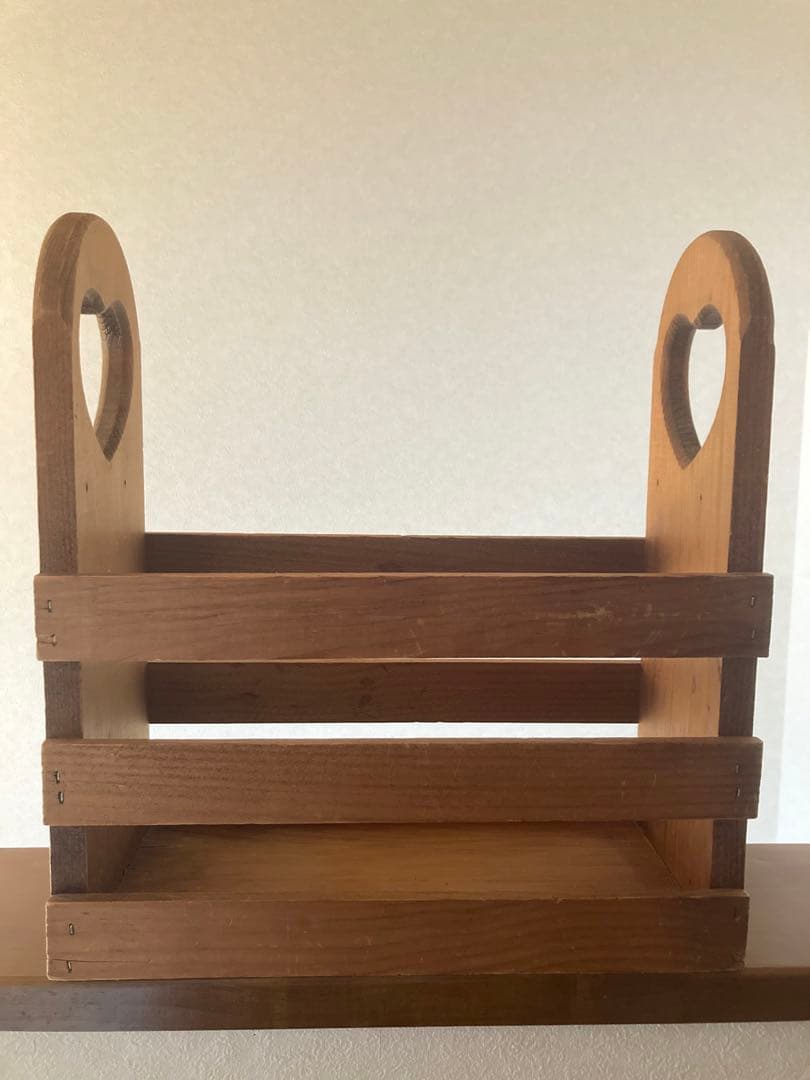 カントリー マガジンラック アンファン コーハウス 木製 ハート - メルカリ