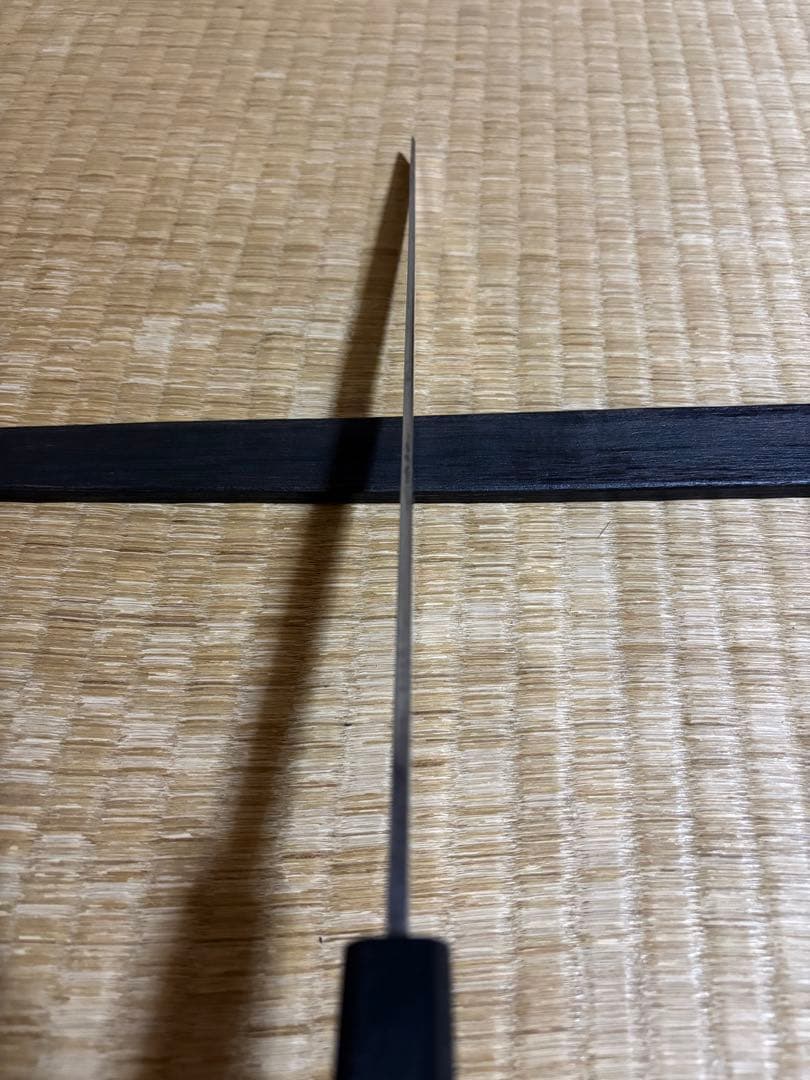 源 正隆 別作 てっさ包丁 半鏡面仕立 刃渡り約29㎝ 高級金蘭包丁袋付