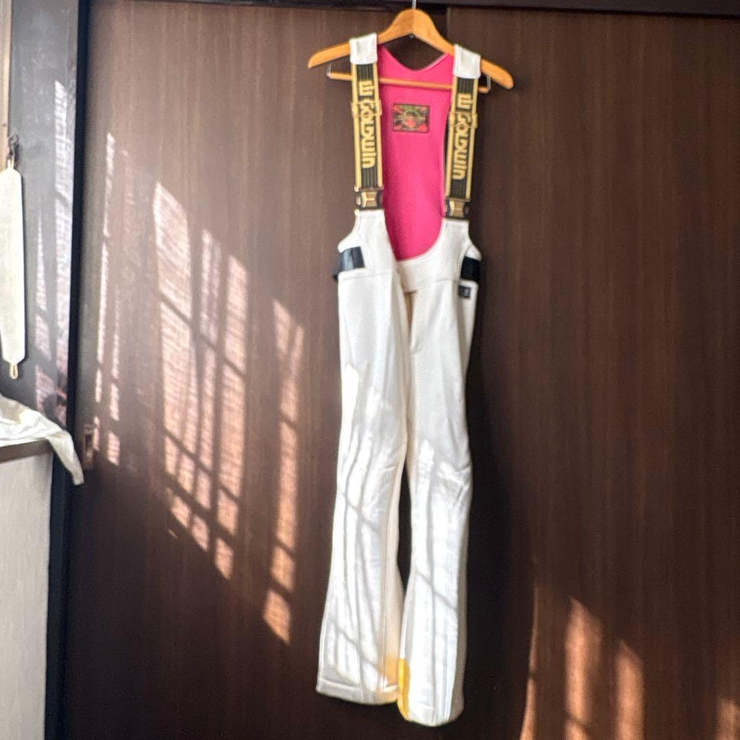ellesse エレッセ スキーウェア 上下セット昭和レトロ - メルカリ