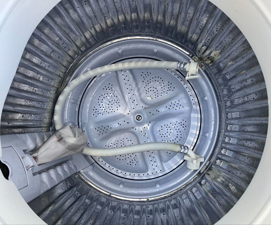 シャープ洗濯機 6.0kg おしゃれ着コース　節水　風乾燥機能付き　2023年製