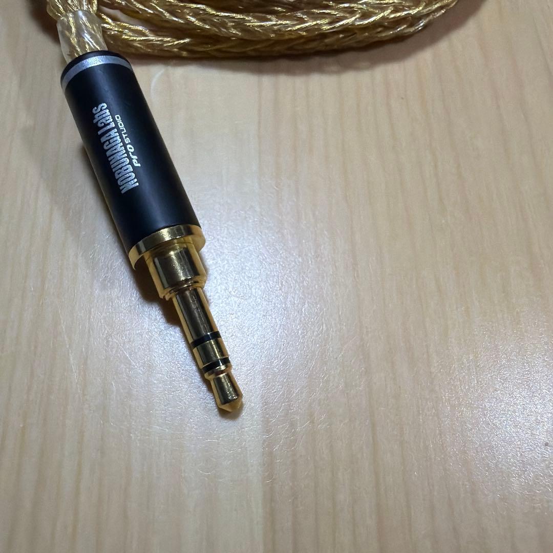 NOBUNAGA Labs 3.5mm MMCX 3極16芯ケーブル 「篝火」極