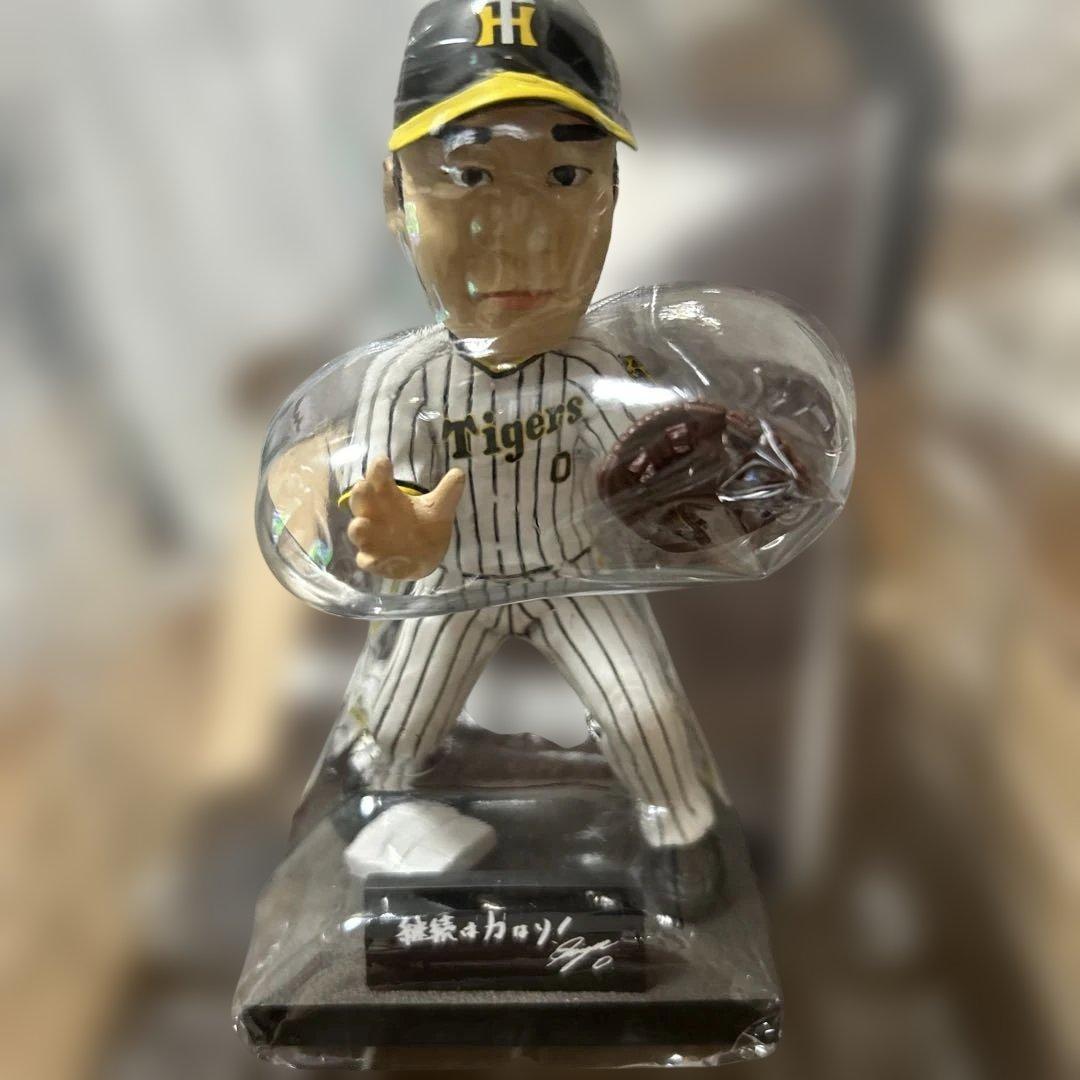 非売品】阪神タイガース ボブルヘッド 木浪聖也選手 - メルカリ