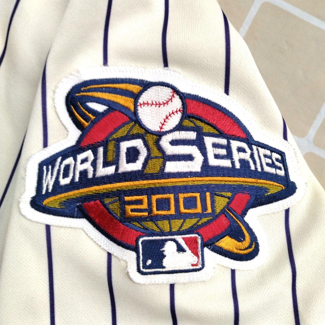 限定品】Majestic ダイヤモンドバックス 2001WS ユニフォーム - メルカリ
