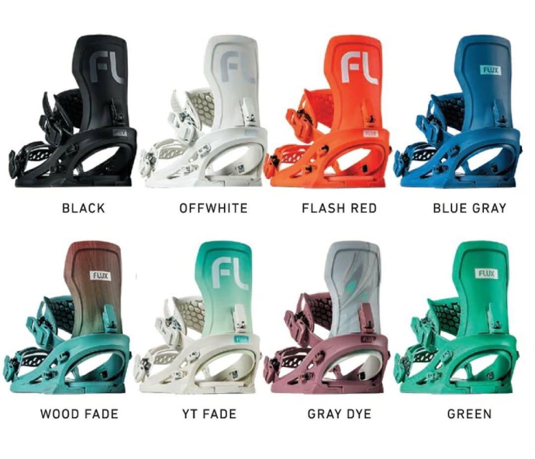 FLUX スノーボードバインディングセット XF Black→XS×1 M×4 - メルカリ