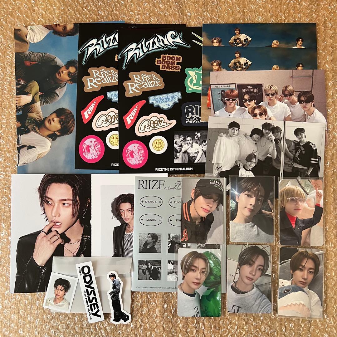 RIIZE ライズ トレカ ステッカー フォトカード ウォンビン アントン