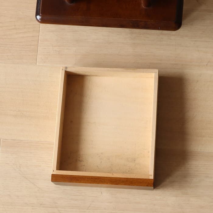 カリモク 電話台 花台 ブナ材 スリム ラック コロニアル - メルカリ