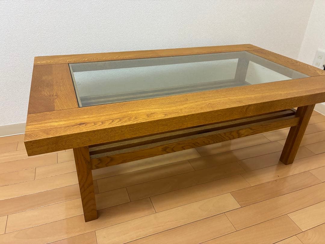 【廃盤】クラッシュゲート　センターテーブル　天然木 ガラス リビングテーブル ジース リビングテーブル | 家具・インテリア通販サイト CRASH GATE