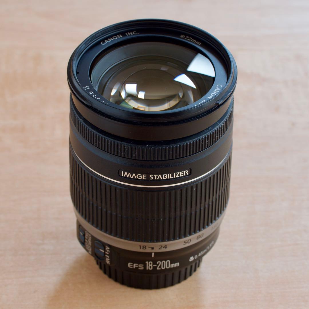 【高倍率ズーム】Canon EF-S 18-200mm F3.5-5.6 IS