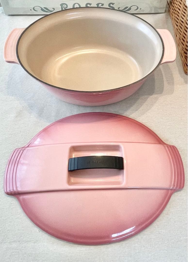 ➆ヴィンテージFUTURAオーバル33cmルクルーゼ＊＊激レア