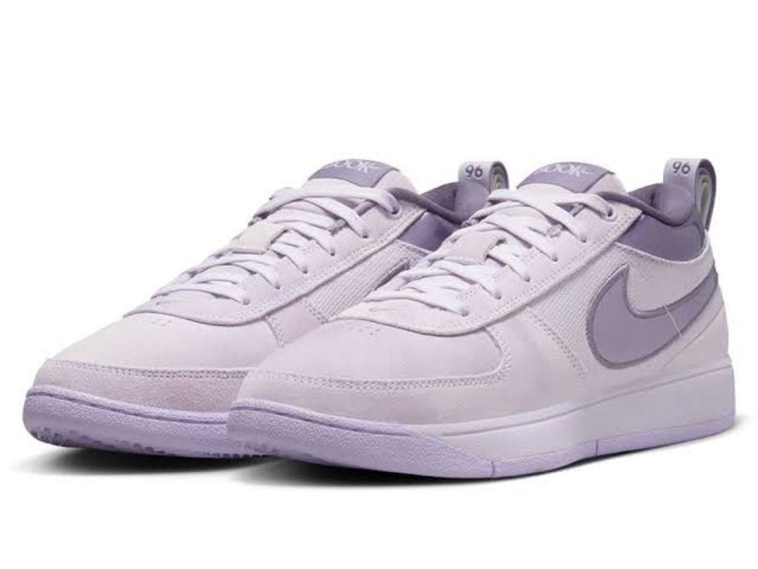 Nike 90年Book1薄紫 バスケットシューズ AURORA_FJ4249-500_PHSRH000-