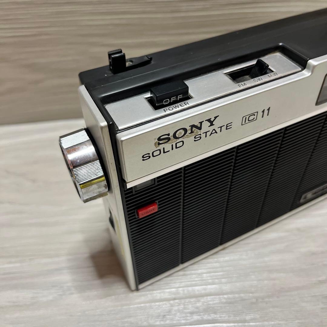 SONY IC 11 ICF-110 動作品 レア 希少 ソニー レトロ 昭和 - メルカリ