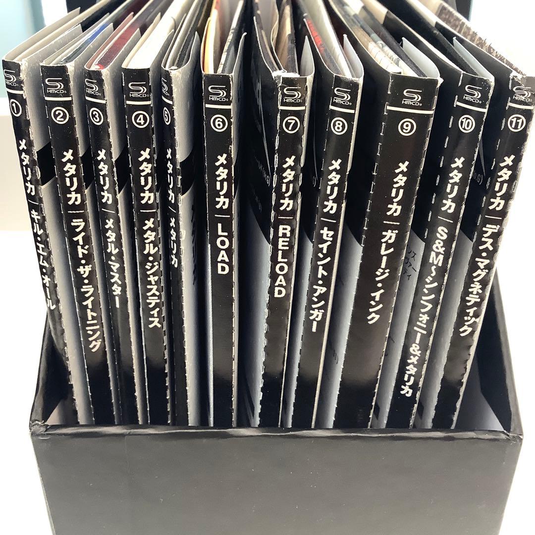 METALLICA 紙ジャケ SHM-CD 全11タイトル BOX 帯付き