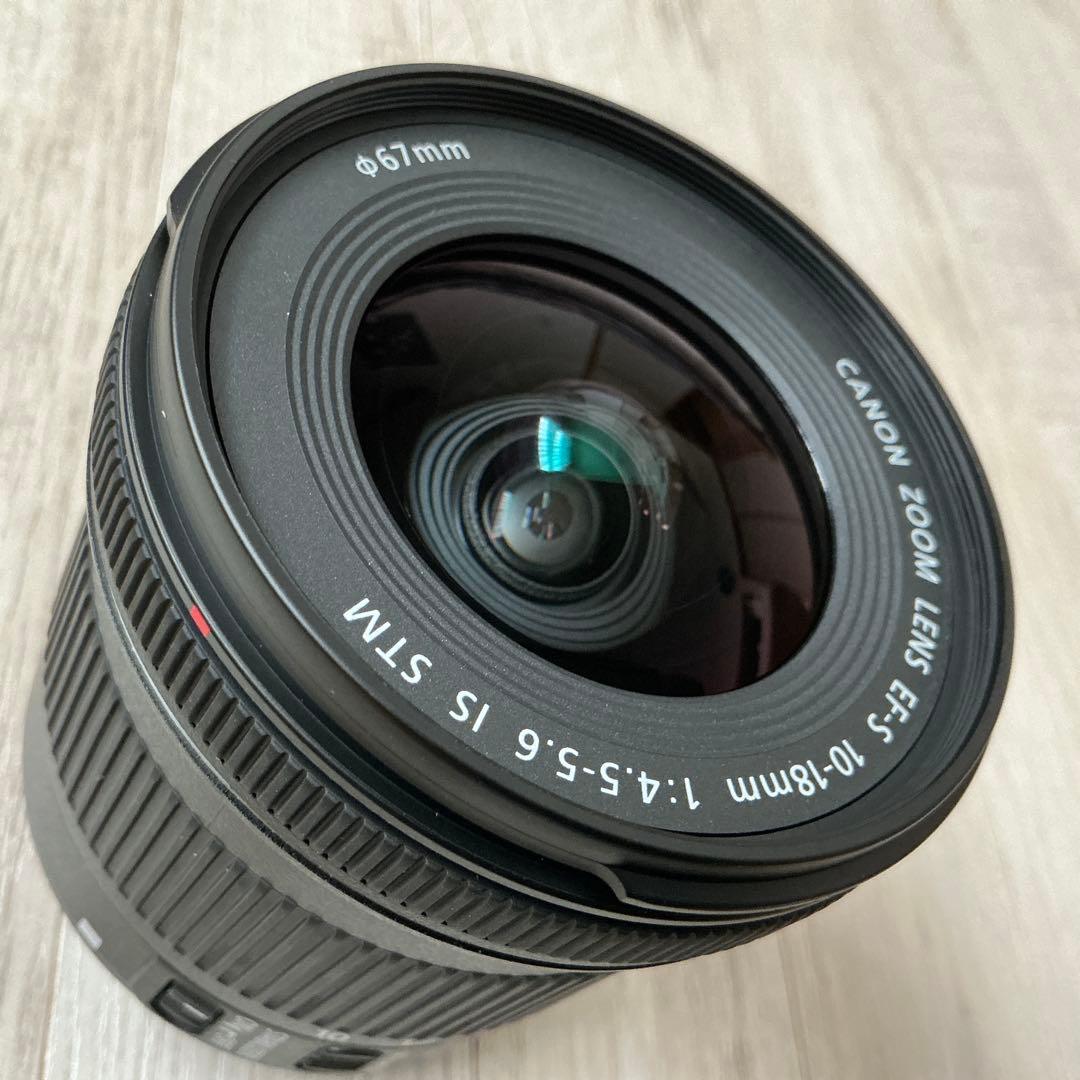レンズ(ズーム) Canon EF-S 10-18mm F/4.5-5.6 IS STM