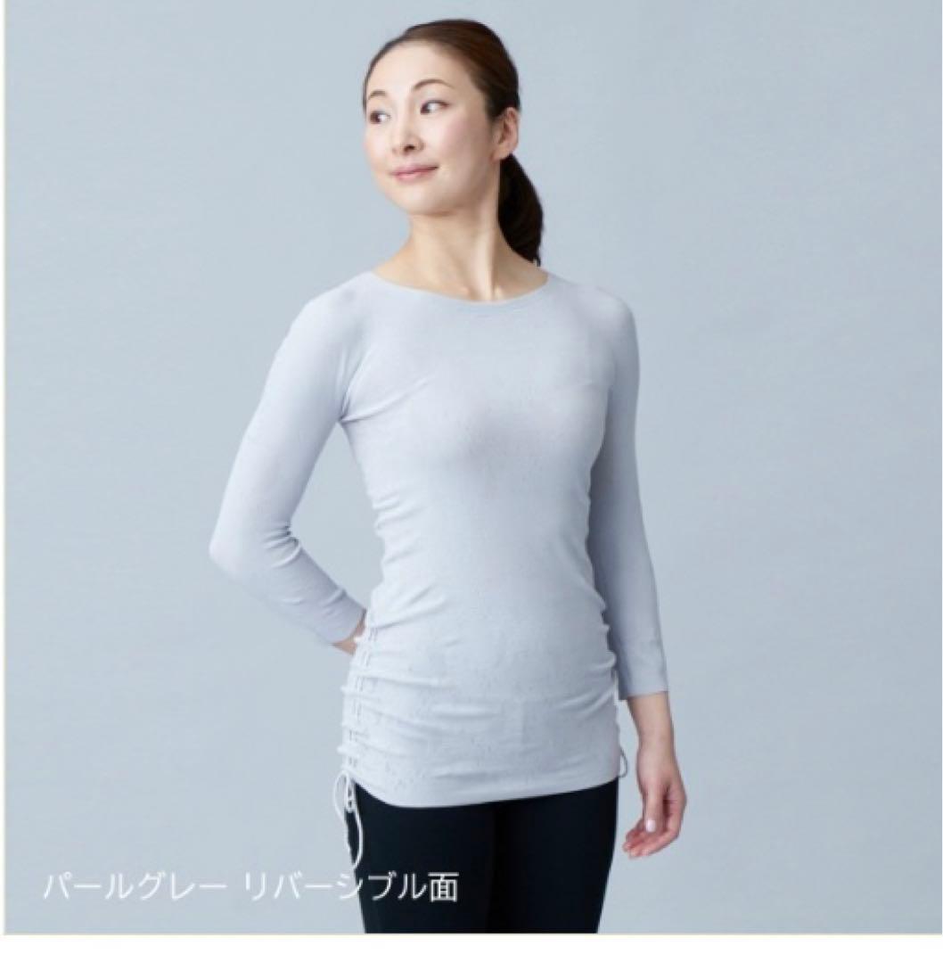 チャコット ノーソーイングニット リバーシブル パールグレー M - メルカリ