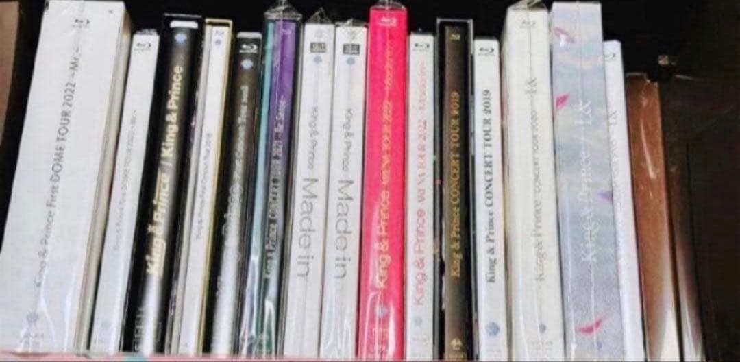 King & Prince CD DVD Blu-Ray合計69点まとめ売り - メルカリ