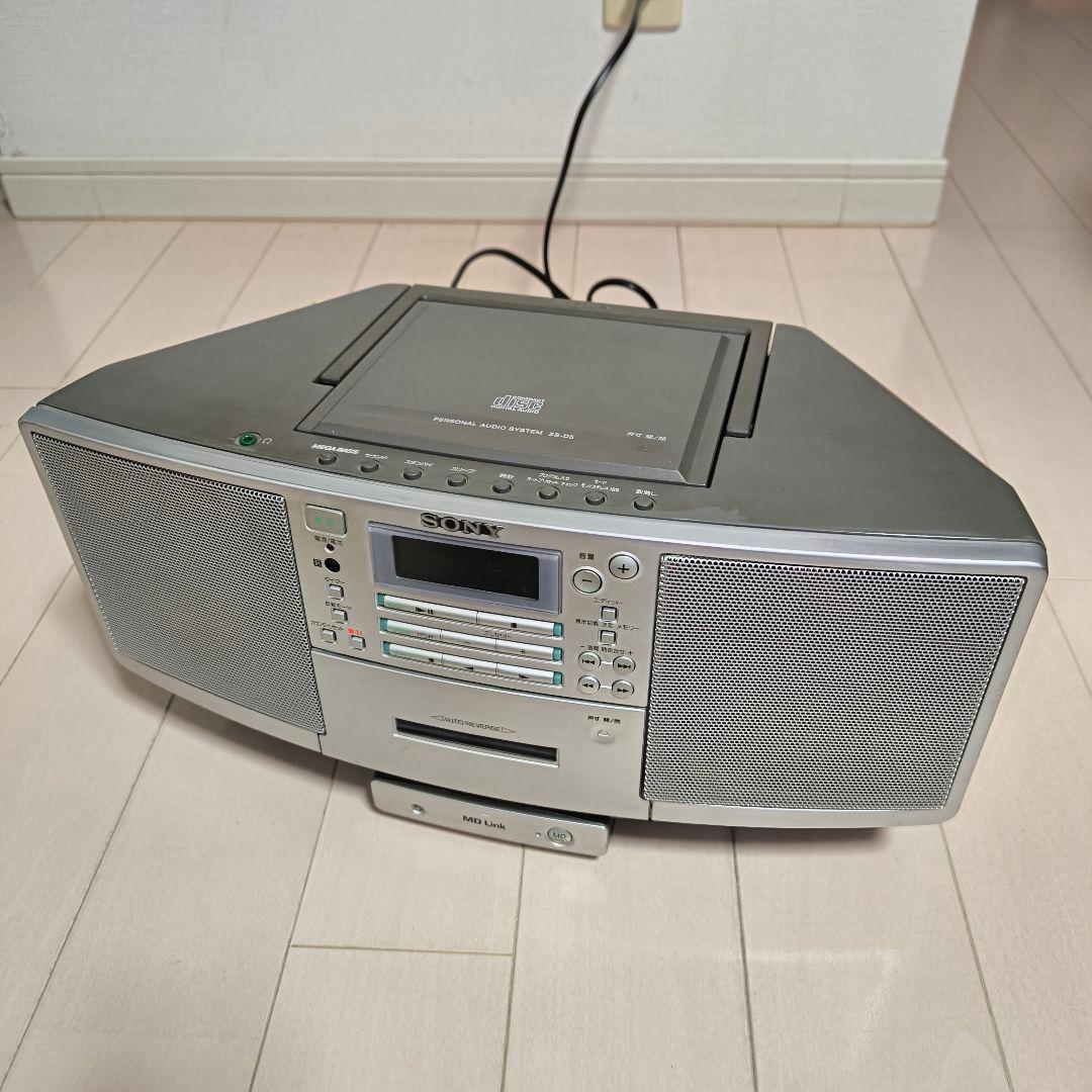 SONY CDラジカセ ZS-D5 - メルカリ