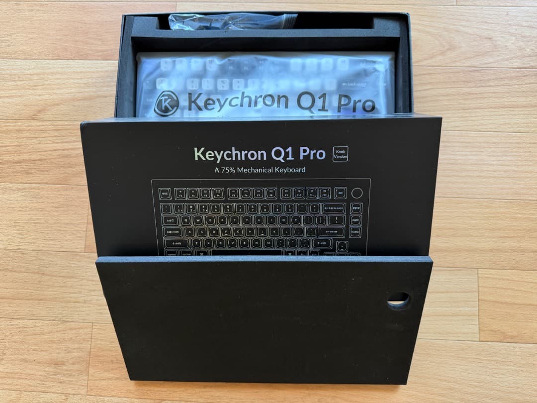 Keychron Q1 Pro メカニカル茶軸 ノブ US ホットスワップ 美品 - メルカリ