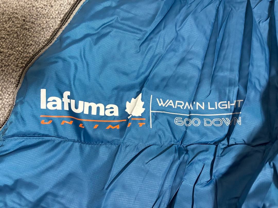 lafuma】WARM'N LIGHT 600 寝袋 - メルカリ