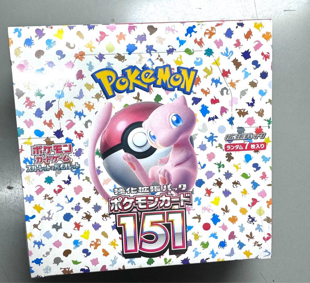 ポケモン151未開封BOXシュリンク付き