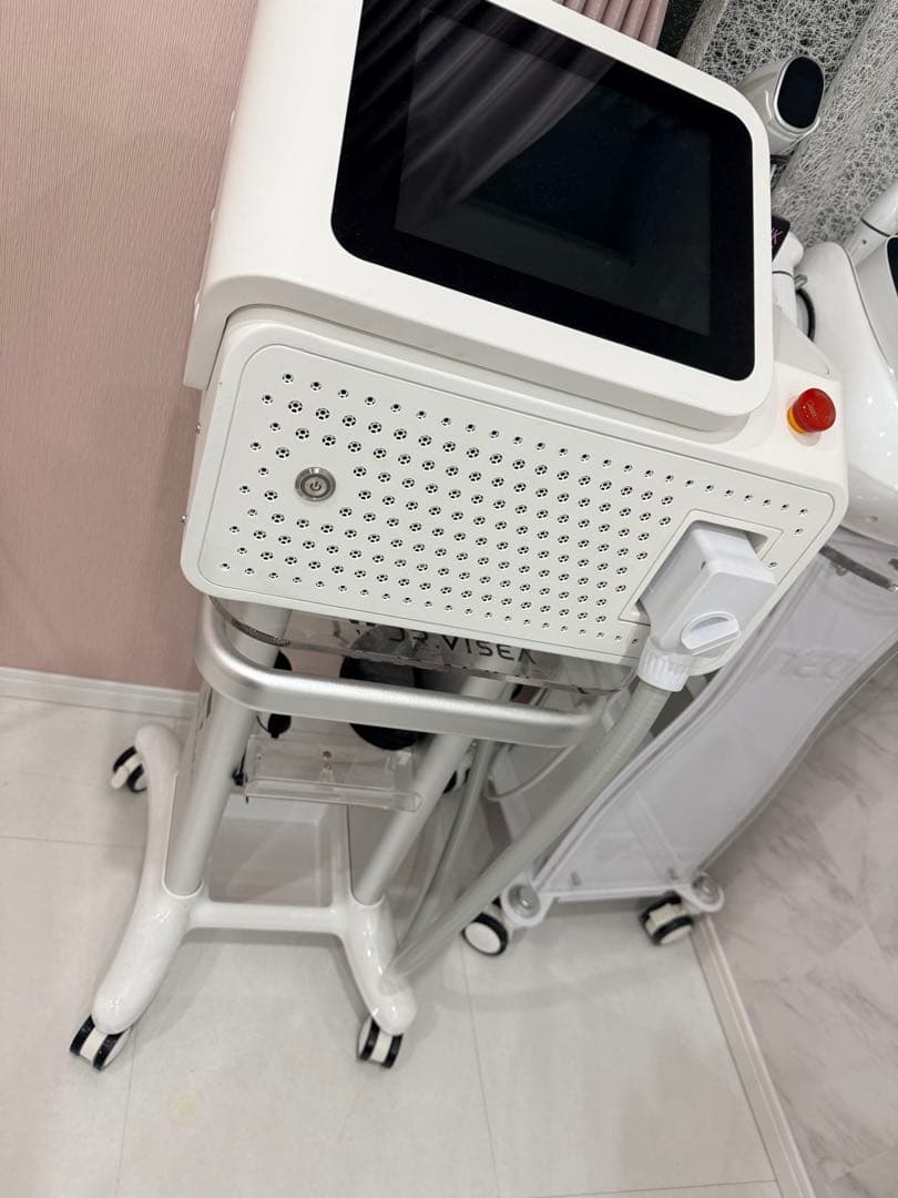 ホワイト LED脱毛器 タッチスクリーン 業務用LED脱毛機器 クリアスキンLED プロ ドクタービセア(Dr.Visea)の